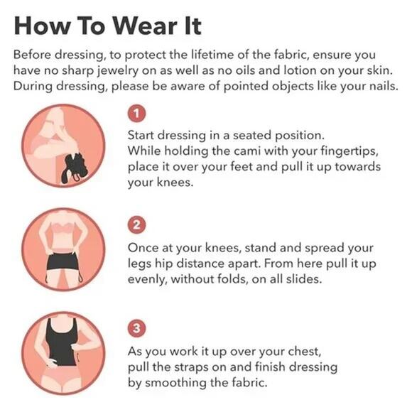 SHAPERMINT NIP $40 All Day Every Day Scoop Neck Cami - Picture 6 of 8